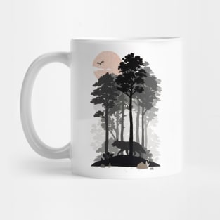 Wilf Wolf Forest Mug